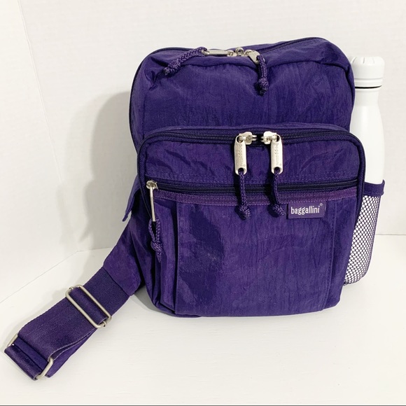 baggallini messenger sling backpack
